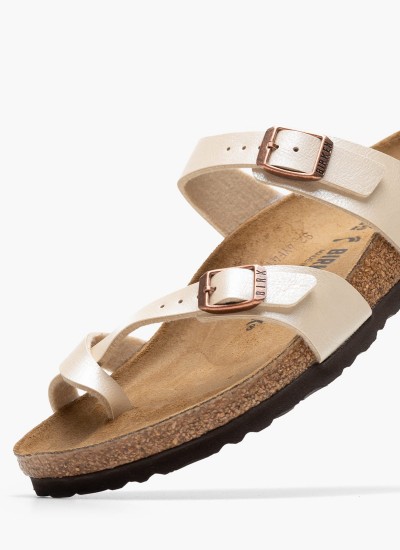 Γυναικεία Flats Sfb.Arizona Μαύρο ECOleather Birkenstock