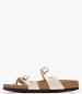 Γυναικεία Flats Mayari.Flor Μπεζ ECOleather Birkenstock Γυναικεία Flats Mayari.Flor Μπεζ ECOleather Birkenstock