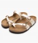 Γυναικεία Flats Mayari.Flor Μπεζ ECOleather Birkenstock Γυναικεία Flats Mayari.Flor Μπεζ ECOleather Birkenstock
