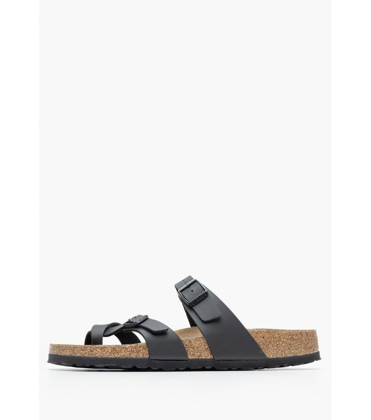 Γυναικεία Flats Mayari.Wmn Μαύρο ECOleather Birkenstock Γυναικεία Flats Mayari.Wmn Μαύρο ECOleather Birkenstock