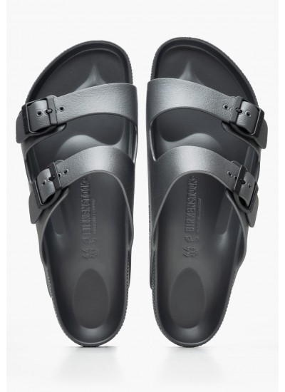 Ανδρικές Σαγιονάρες & Πέδιλα Arizona.Bs.Nman Μαύρο ECOleather Birkenstock