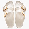 Women Flip Flops & Sandals Pool.Buckle Beige Rubber Birkenstock Women Flip Flops & Sandals Pool.Buckle Beige Rubber Birkenstock