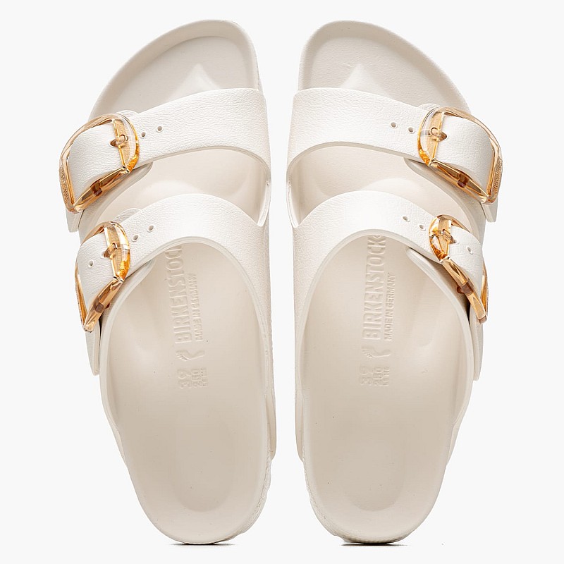 Women Flip Flops & Sandals Pool.Buckle Beige Rubber Birkenstock