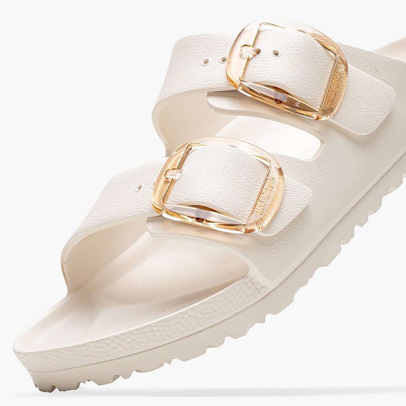 Women Flip Flops & Sandals Pool.Buckle Beige Rubber Birkenstock