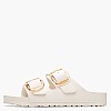 Women Flip Flops & Sandals Pool.Buckle Beige Rubber Birkenstock Women Flip Flops & Sandals Pool.Buckle Beige Rubber Birkenstock