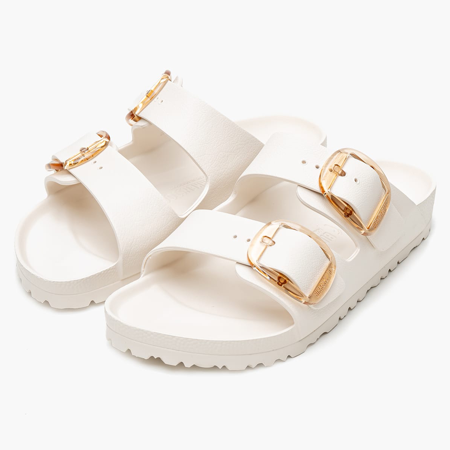 Women Flip Flops & Sandals Pool.Buckle Beige Rubber Birkenstock Women Flip Flops & Sandals Pool.Buckle Beige Rubber Birkenstock