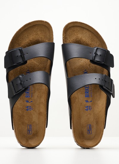 Ανδρικές Σαγιονάρες & Πέδιλα Arizona.Bs.Nman Μαύρο ECOleather Birkenstock