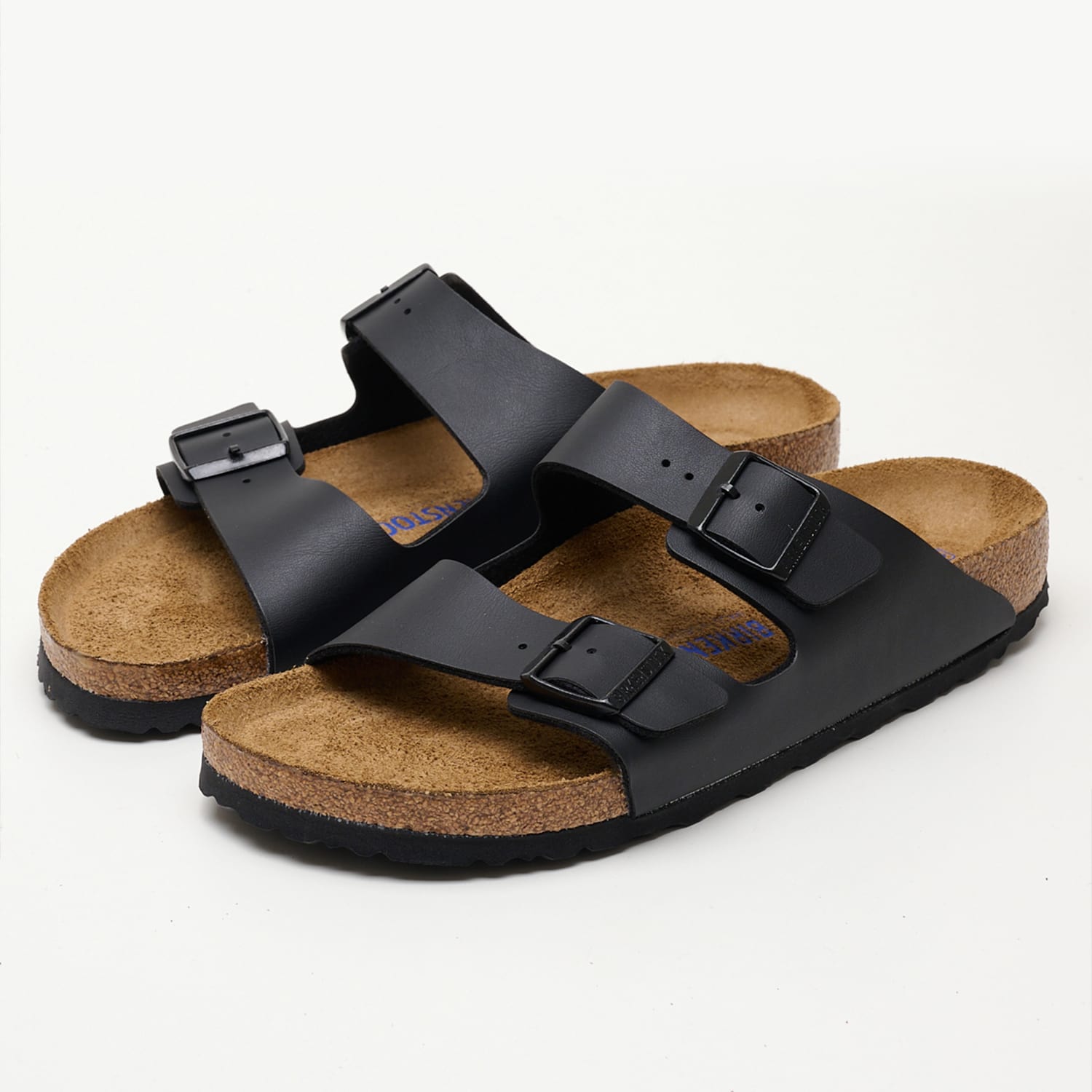 Ανδρικές Σαγιονάρες & Πέδιλα Sfb.Arizona.M Μαύρο ECOleather Birkenstock Ανδρικές Σαγιονάρες & Πέδιλα Sfb.Arizona.M Μαύρο ECOleather Birkenstock