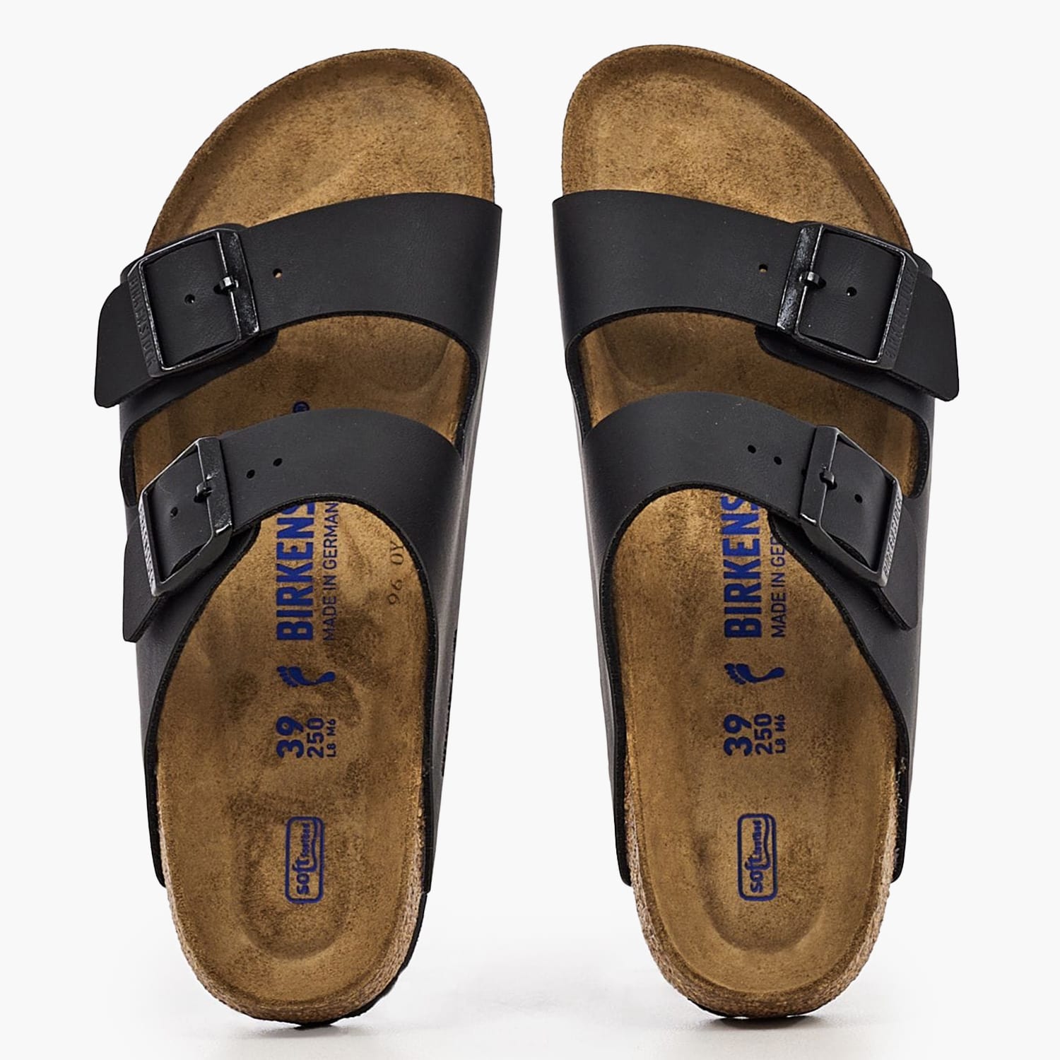 Γυναικεία Flats Sfb.Arizona Μαύρο ECOleather Birkenstock