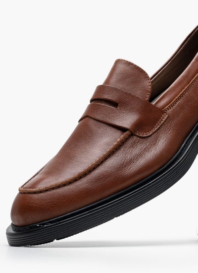 Ανδρικά Μοκασίνια Waxy2.Polaris Καφέ Δέρμα Sebago
