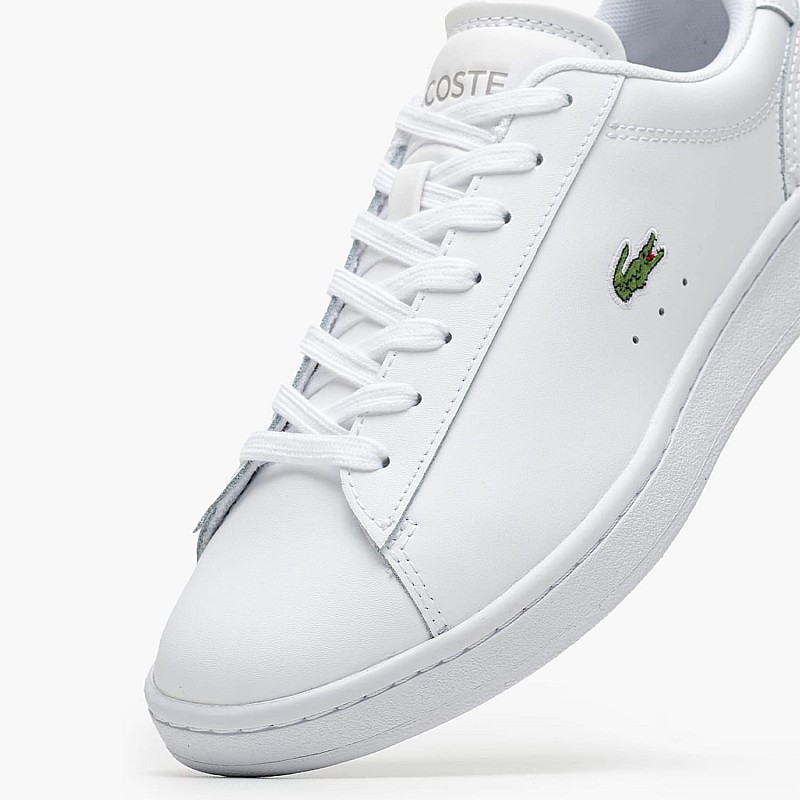 Γυναικεία Παπούτσια Casual Carnaby.21G Άσπρο Δέρμα Lacoste