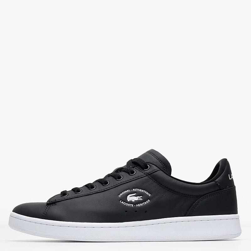 Ανδρικά Παπούτσια Casual Carnaby.Set.2 Μαύρο Δέρμα Lacoste