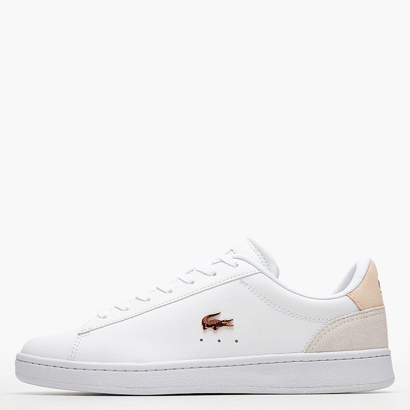 Γυναικεία Παπούτσια Casual Carnaby.Set24 Άσπρο Δέρμα Lacoste