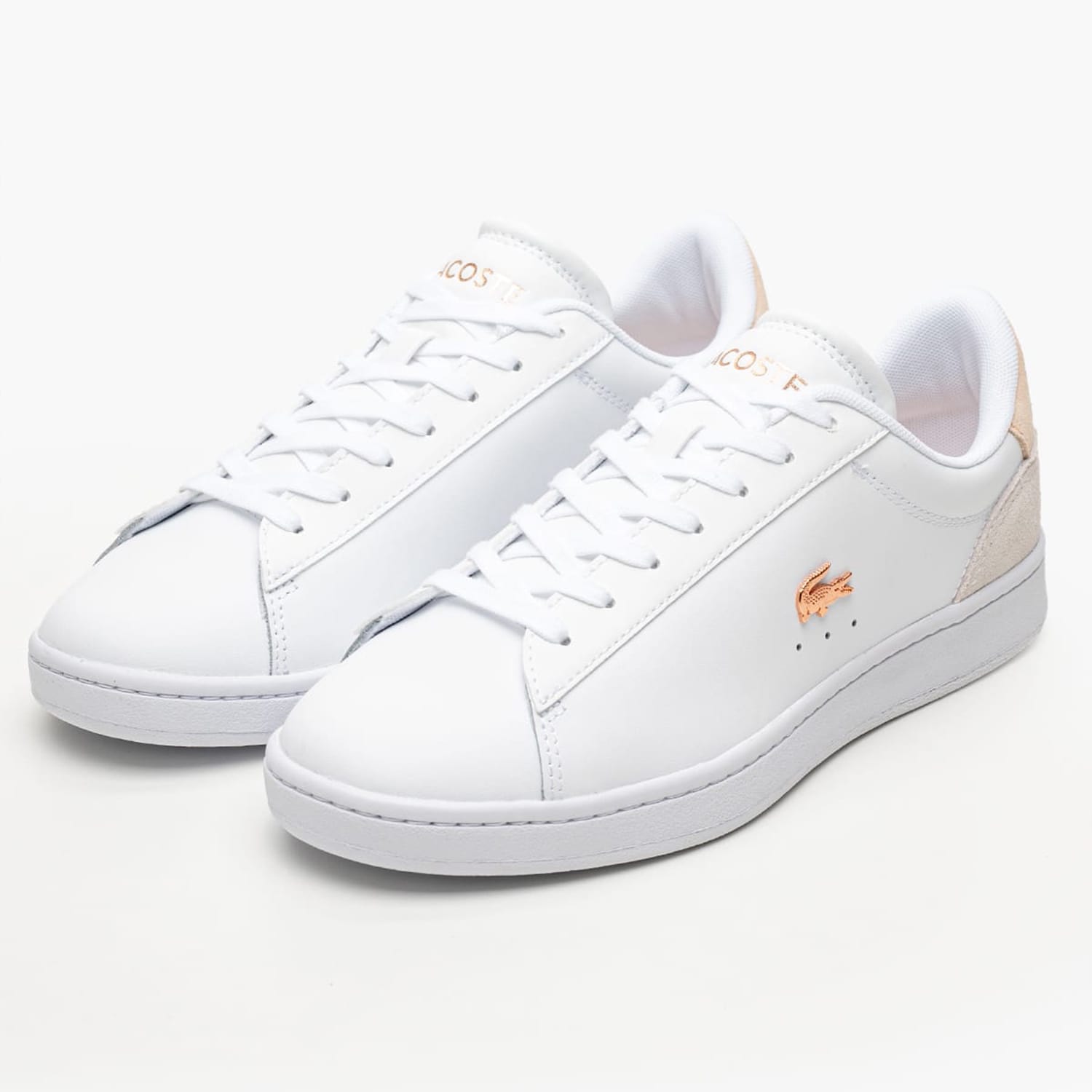 Γυναικεία Παπούτσια Casual Carnaby.Set24 Άσπρο Δέρμα Lacoste Γυναικεία Παπούτσια Casual Carnaby.Set24 Άσπρο Δέρμα Lacoste