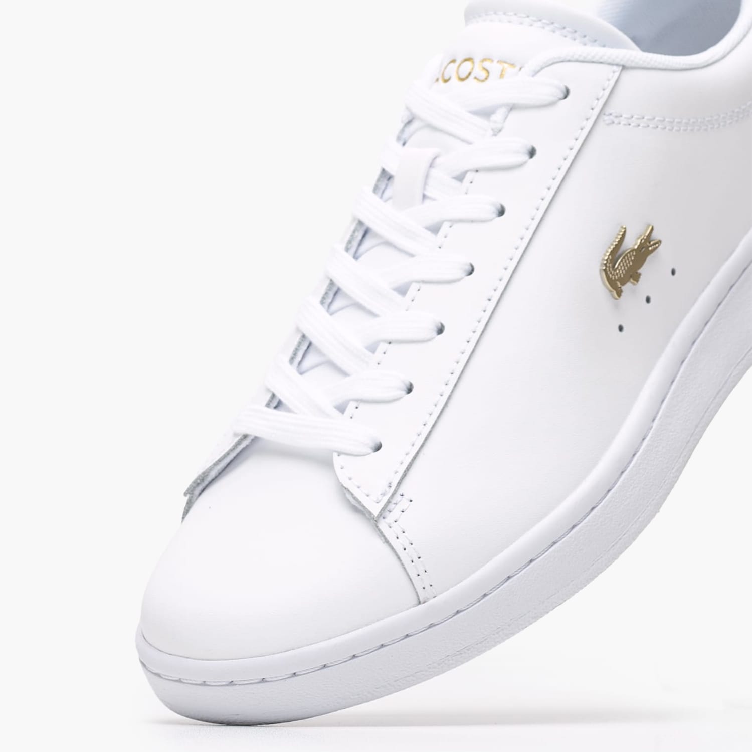 Γυναικεία Παπούτσια Casual Carnaby2.24 Άσπρο Δέρμα Lacoste