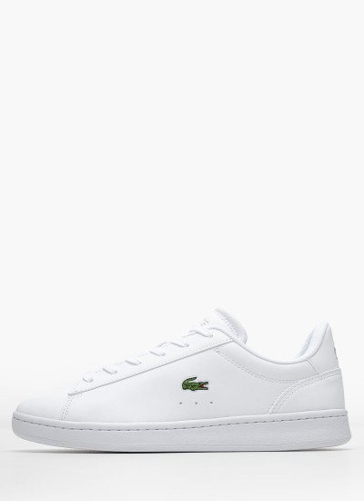 Γυναικεία Παπούτσια Casual Court.Zero Μπεζ Δέρμα Lacoste