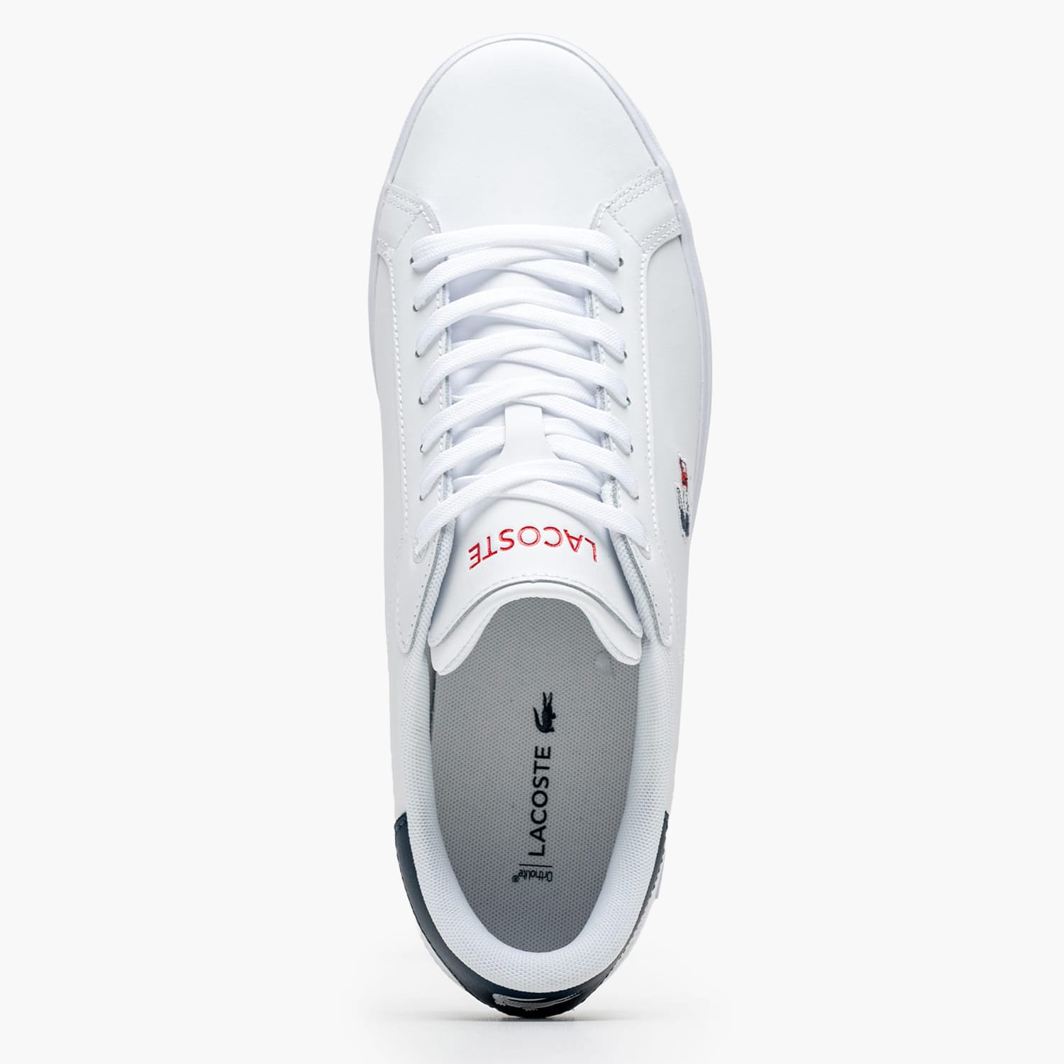 Ανδρικά Παπούτσια Casual Court.125 Άσπρο Δέρμα Lacoste Ανδρικά Παπούτσια Casual Court.125 Άσπρο Δέρμα Lacoste