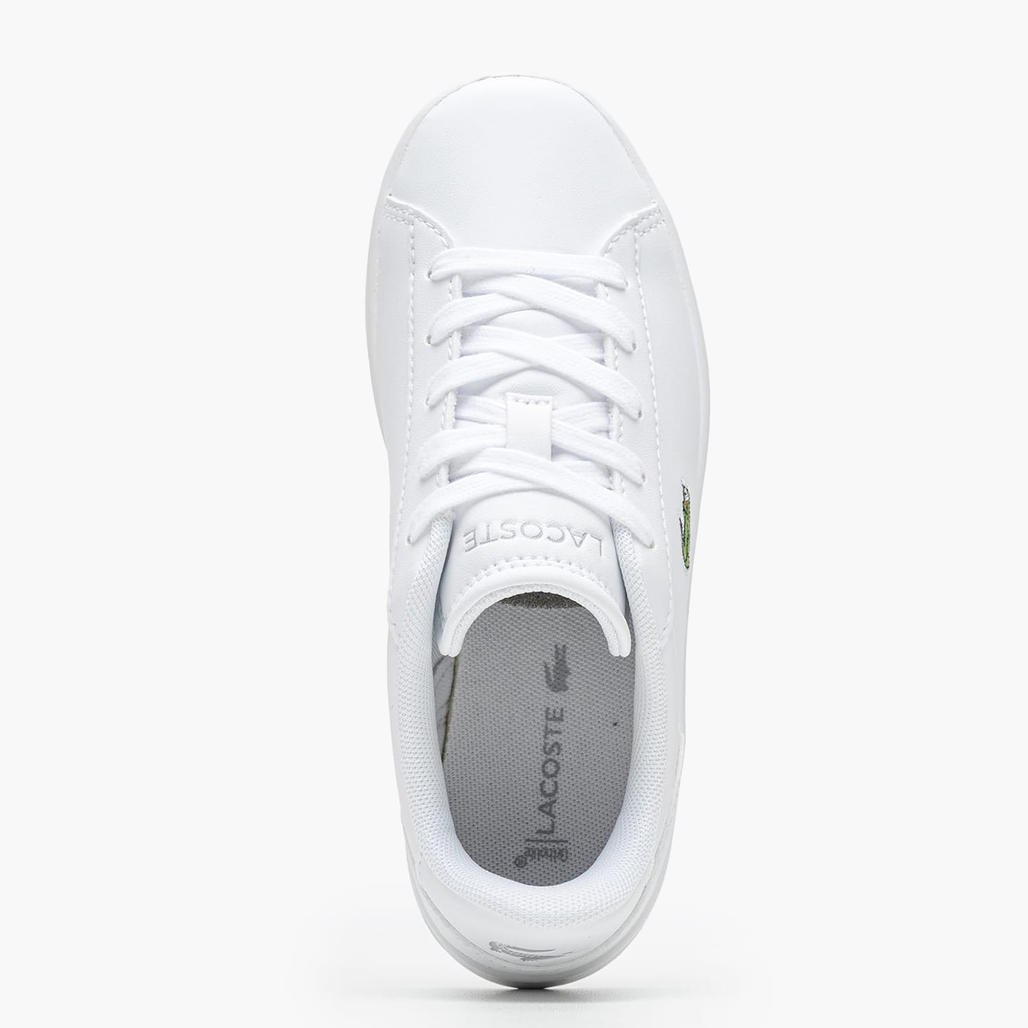 Παιδικά Παπούτσια Casual Court.Carnaby Άσπρο ECOleather Lacoste Παιδικά Παπούτσια Casual Court.Carnaby Άσπρο ECOleather Lacoste