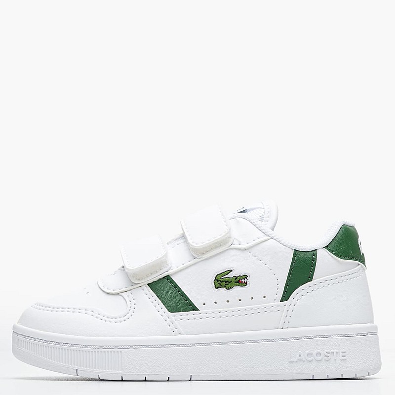 Kids Casual Shoes Court.Clip White ECOleather Lacoste