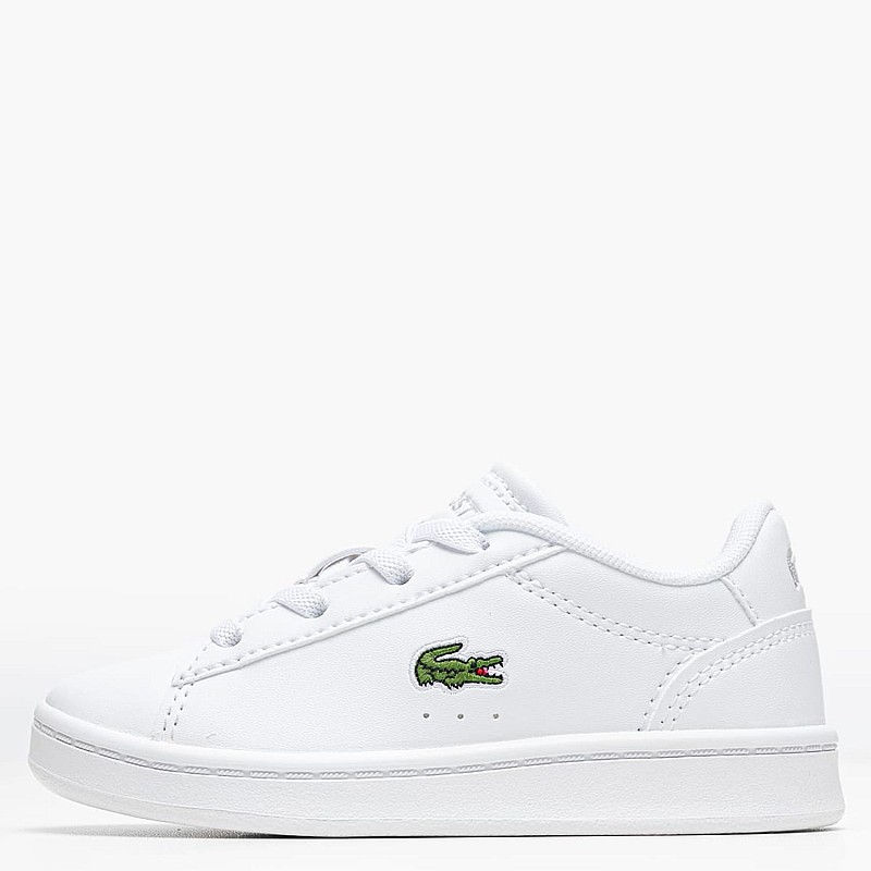 Παιδικά Παπούτσια Casual Crt.Carnaby Άσπρο ECOleather Lacoste