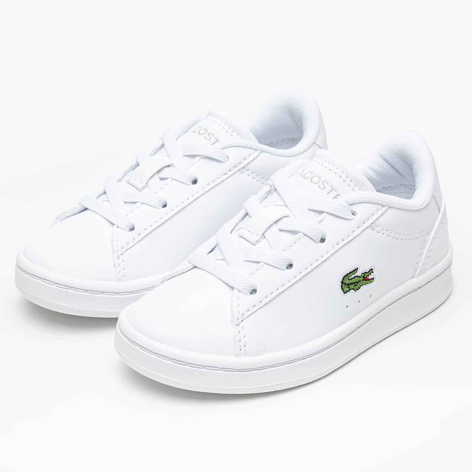 Παιδικά Παπούτσια Casual Crt.Carnaby Άσπρο ECOleather Lacoste Παιδικά Παπούτσια Casual Crt.Carnaby Άσπρο ECOleather Lacoste