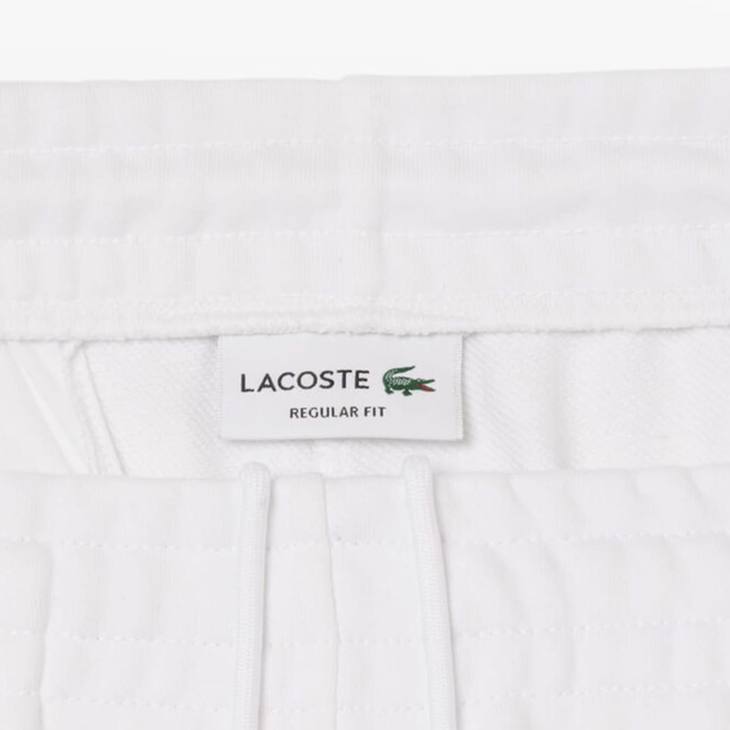 Ανδρικές Βερμούδες GH9860 Άσπρο Βαμβάκι Lacoste Ανδρικές Βερμούδες GH9860 Άσπρο Βαμβάκι Lacoste