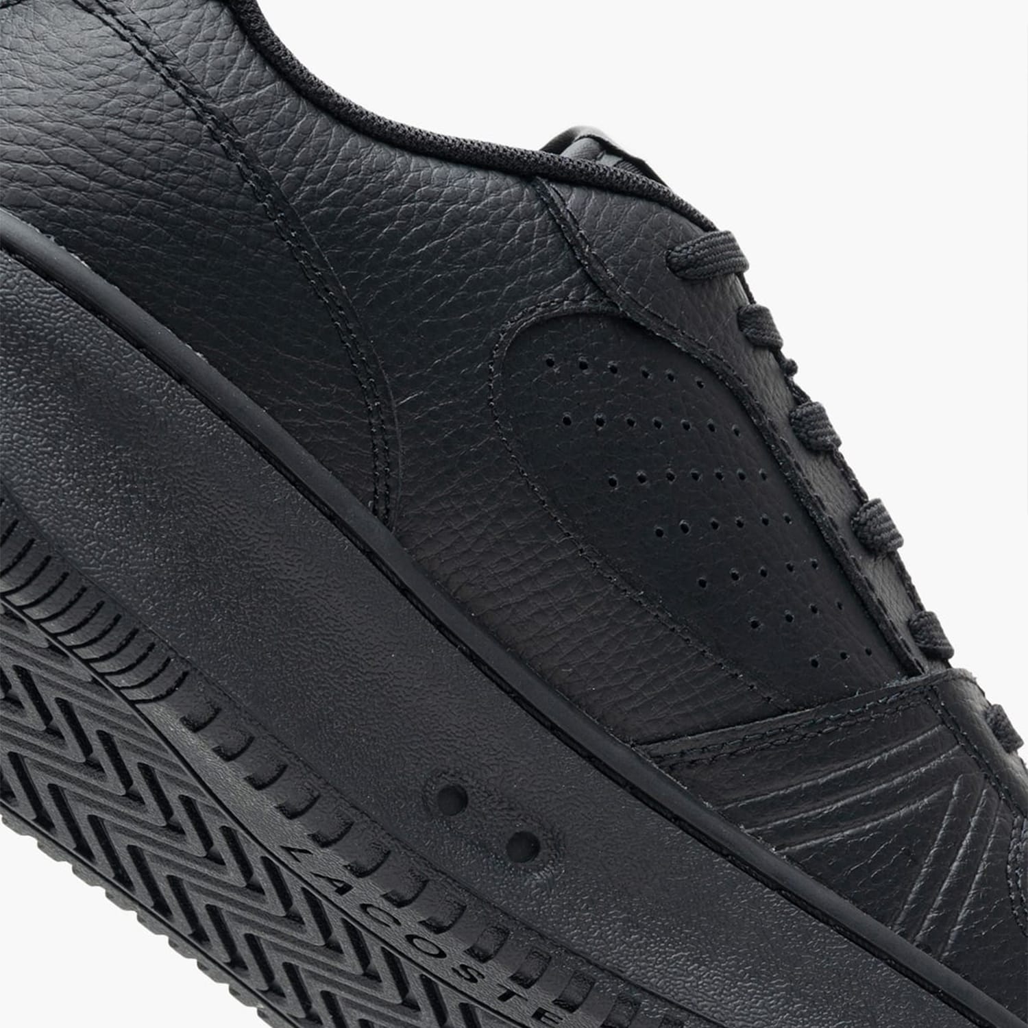 Ανδρικά Παπούτσια Casual L001.Gset Μαύρο Δέρμα Lacoste Ανδρικά Παπούτσια Casual L001.Gset Μαύρο Δέρμα Lacoste