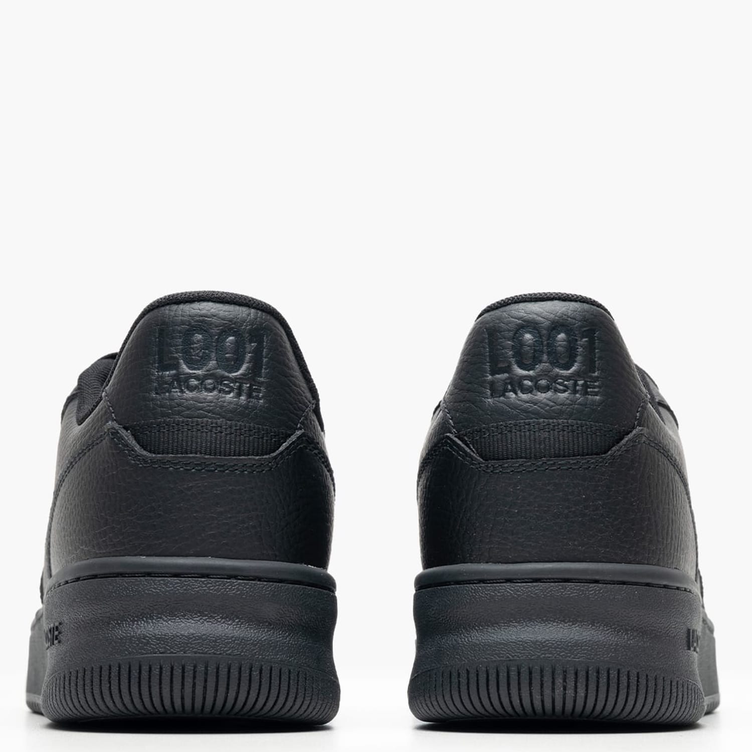 Ανδρικά Παπούτσια Casual L001.Gset Μαύρο Δέρμα Lacoste Ανδρικά Παπούτσια Casual L001.Gset Μαύρο Δέρμα Lacoste