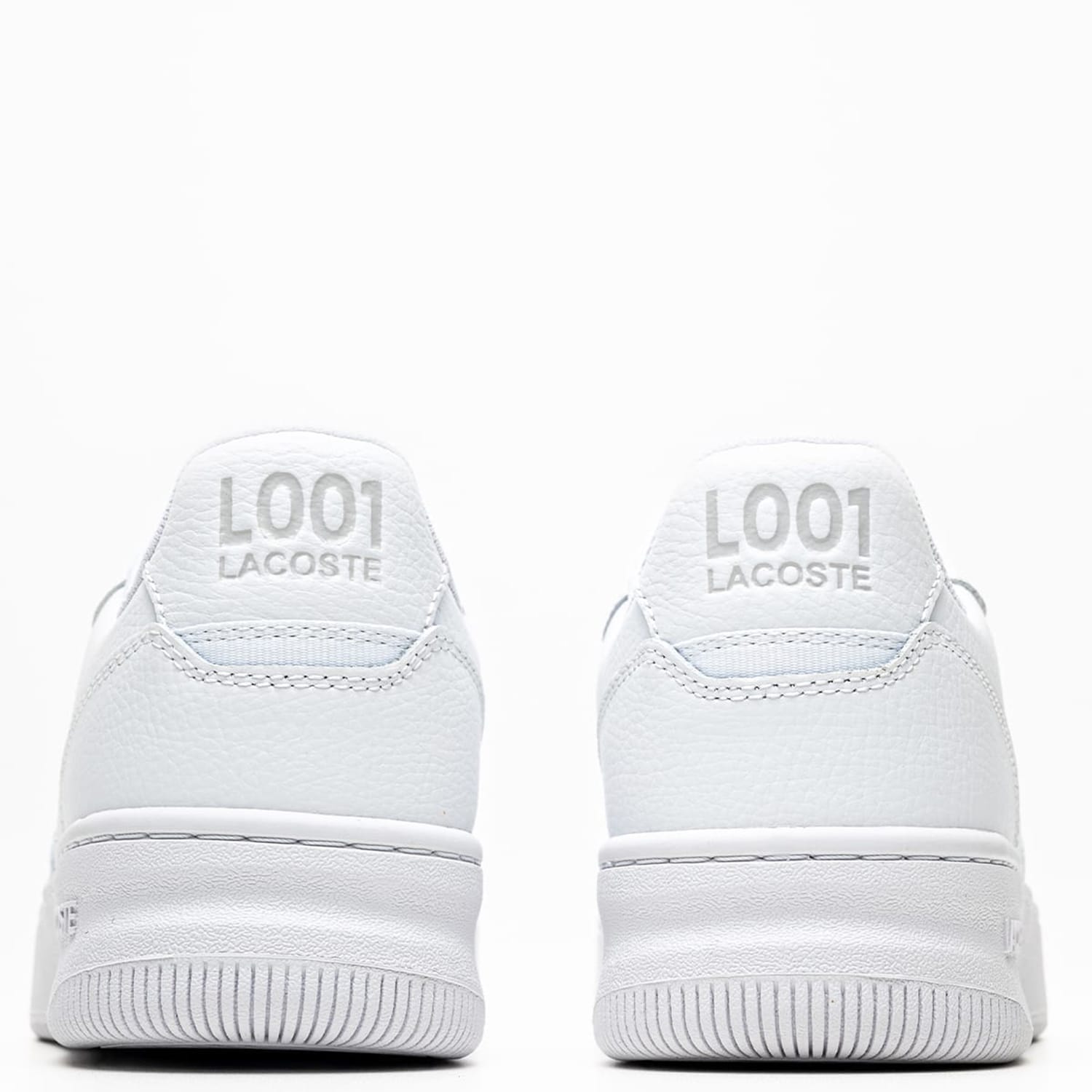 Ανδρικά Παπούτσια Casual L001.Gset Άσπρο Δέρμα Lacoste Ανδρικά Παπούτσια Casual L001.Gset Άσπρο Δέρμα Lacoste