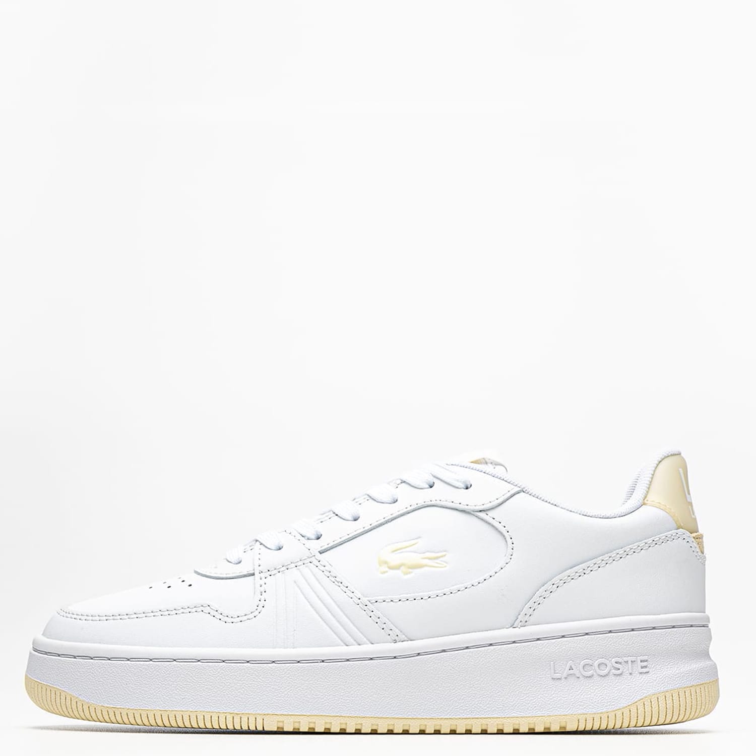 Γυναικεία Παπούτσια Casual L001.Set.W Άσπρο Δέρμα Lacoste