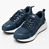 Ανδρικά Παπούτσια Casual L003.Ath Μπλε Δέρμα-Ύφασμα Lacoste Ανδρικά Παπούτσια Casual L003.Ath Μπλε Δέρμα-Ύφασμα Lacoste