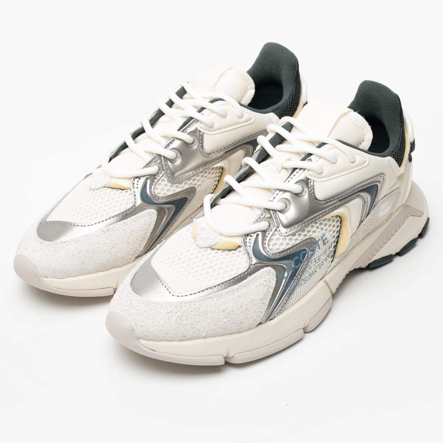 Ανδρικά Παπούτσια Casual L003.Dk Μπεζ ECOleather-Ύφασμα Lacoste Ανδρικά Παπούτσια Casual L003.Dk Μπεζ ECOleather-Ύφασμα Lacoste