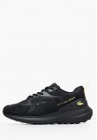 Ανδρικά Παπούτσια Casual L003.Evo.1 Μαύρο Δέρμα-Ύφασμα Lacoste