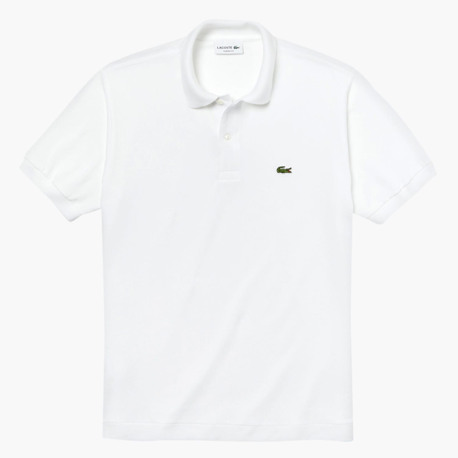 Ανδρικές Μπλούζες L1212 Άσπρο Βαμβάκι Lacoste
