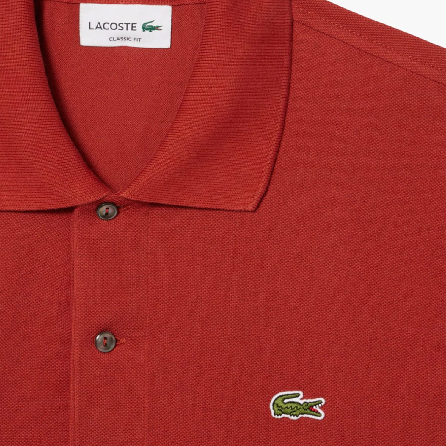 Ανδρικές Μπλούζες L1212 Κόκκινο Βαμβάκι Lacoste Ανδρικές Μπλούζες L1212 Κόκκινο Βαμβάκι Lacoste