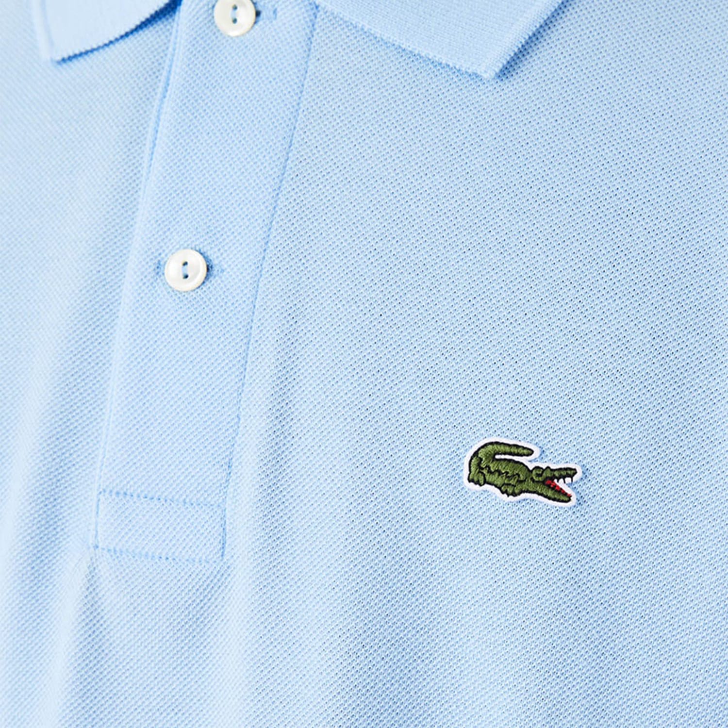 Ανδρικές Μπλούζες L1212 Μπλέ Ανοιχτό Βαμβάκι Lacoste Ανδρικές Μπλούζες L1212 Μπλέ Ανοιχτό Βαμβάκι Lacoste
