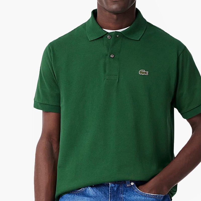 Ανδρικές Μπλούζες L1212 Πράσινο Βαμβάκι Lacoste