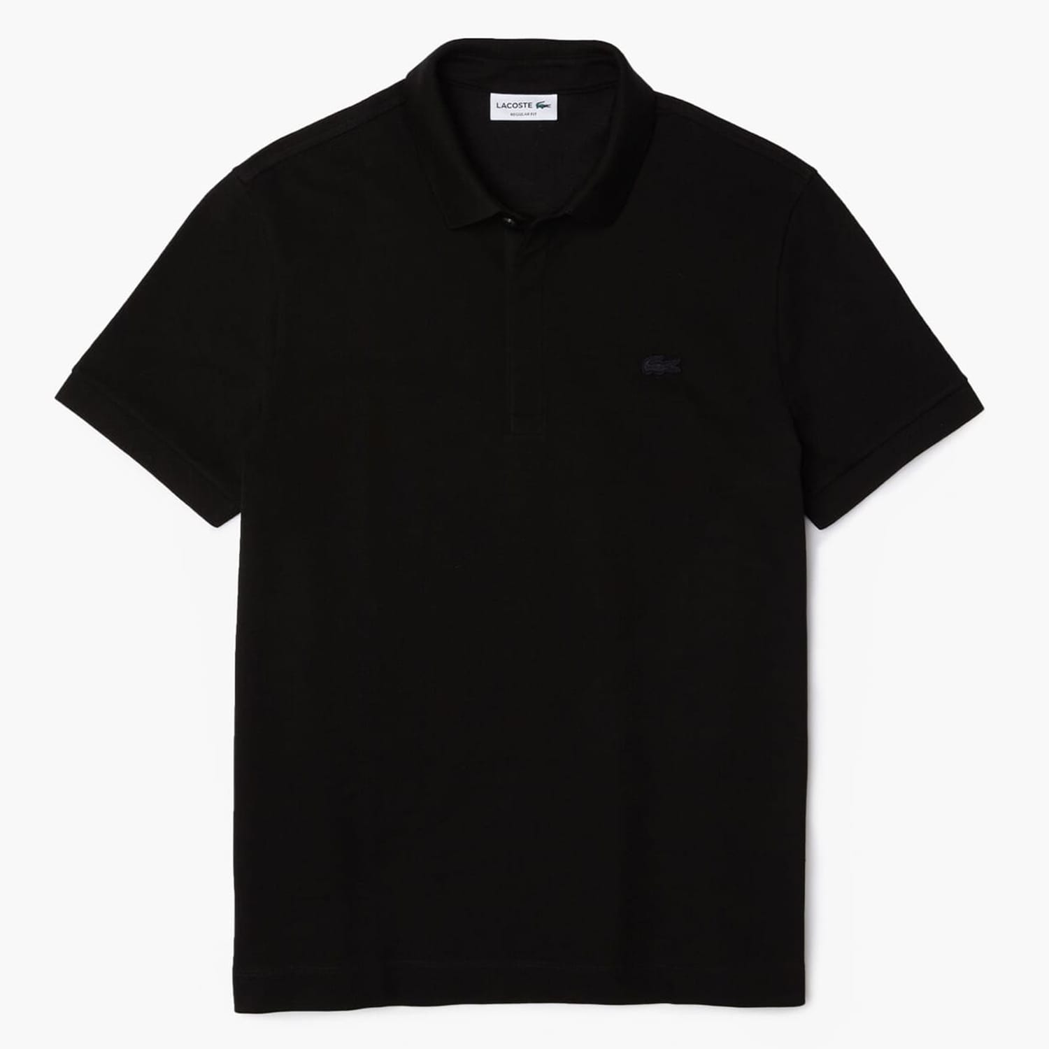 Ανδρικές Μπλούζες PH5522 Μαύρο Βαμβάκι Lacoste