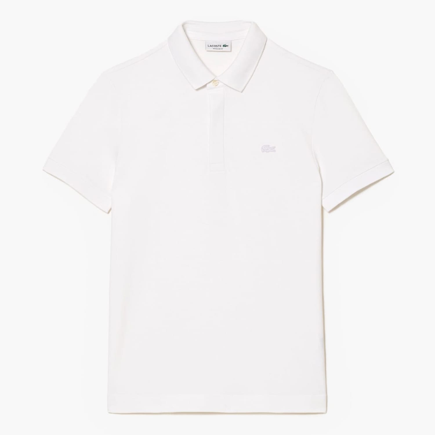 Ανδρικές Μπλούζες PH5522 Άσπρο Βαμβάκι Lacoste