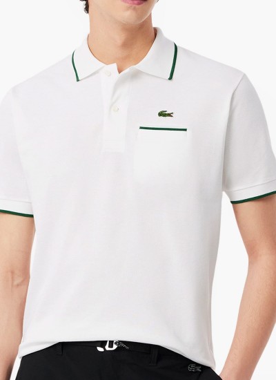Ανδρικές Κάλτσες RA2912 Άσπρο Βαμβάκι Lacoste