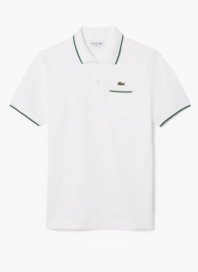 Ανδρικές Κάλτσες RA2912 Άσπρο Βαμβάκι Lacoste
