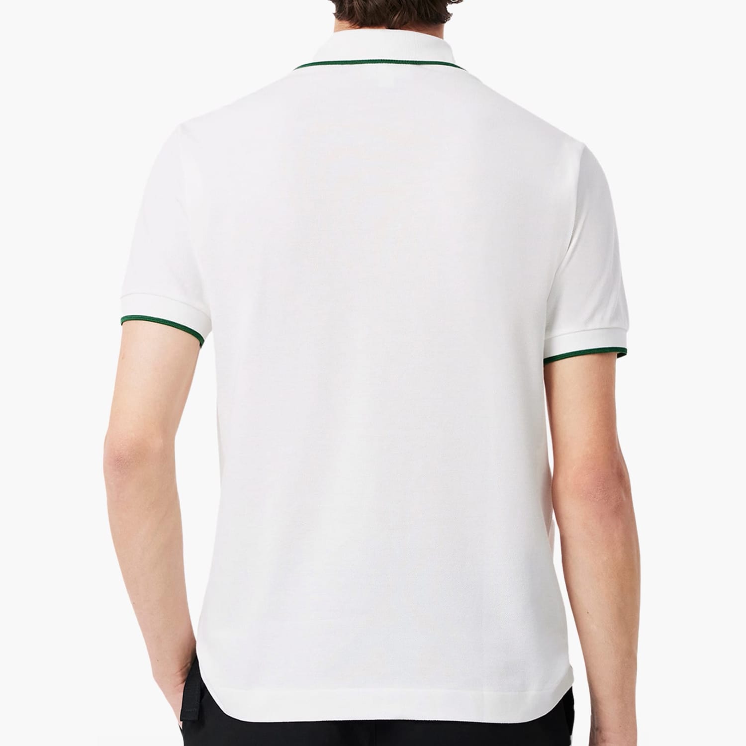 Ανδρικές Μπλούζες PH9838 Άσπρο Βαμβάκι Lacoste Ανδρικές Μπλούζες PH9838 Άσπρο Βαμβάκι Lacoste