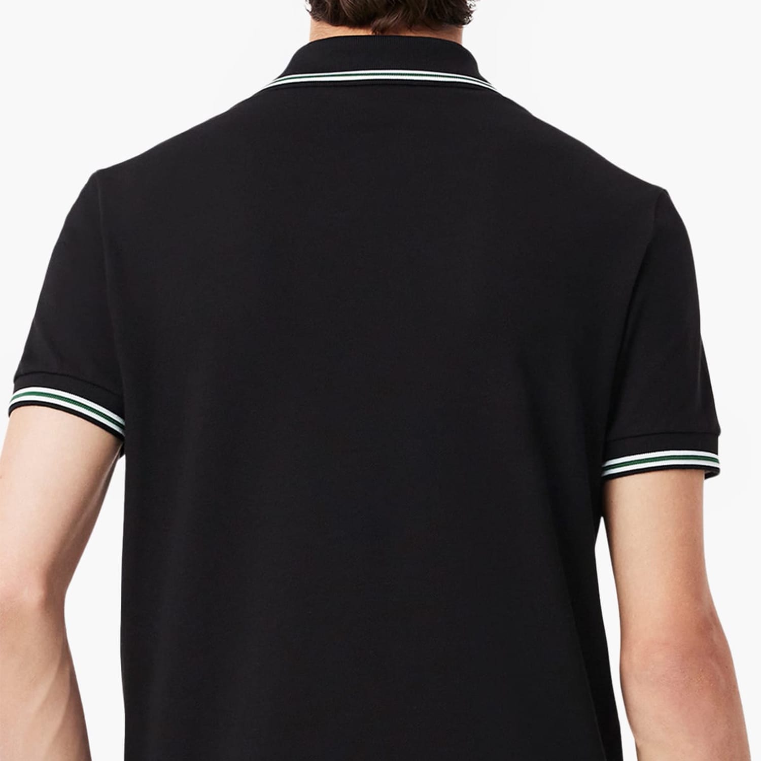 Ανδρικές Μπλούζες PH9875 Μαύρο Βαμβάκι Lacoste Ανδρικές Μπλούζες PH9875 Μαύρο Βαμβάκι Lacoste