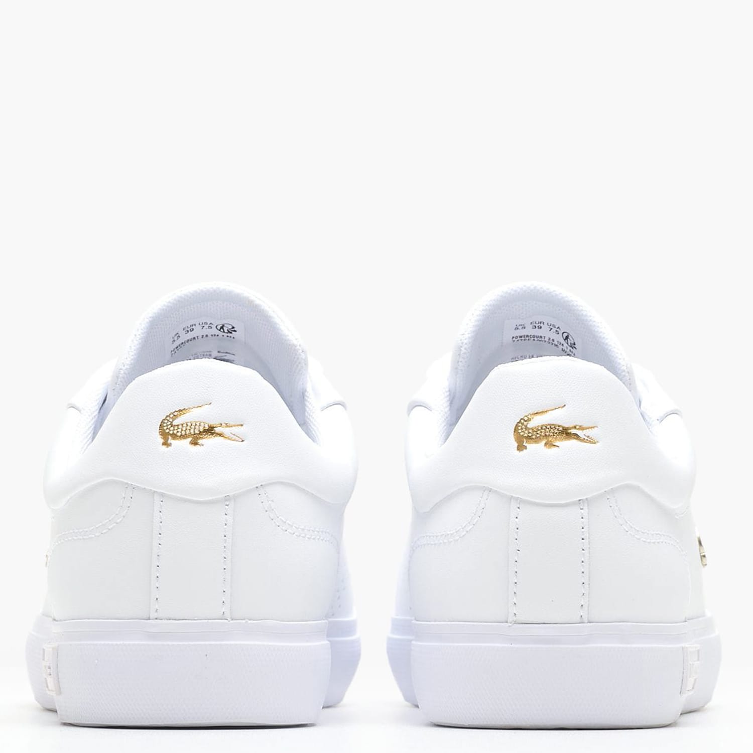 Γυναικεία Παπούτσια Casual Power.Court Άσπρο Δέρμα Lacoste