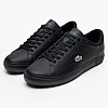 Ανδρικά Παπούτσια Casual Powercourt.125 Μαύρο Δέρμα Lacoste Ανδρικά Παπούτσια Casual Powercourt.125 Μαύρο Δέρμα Lacoste