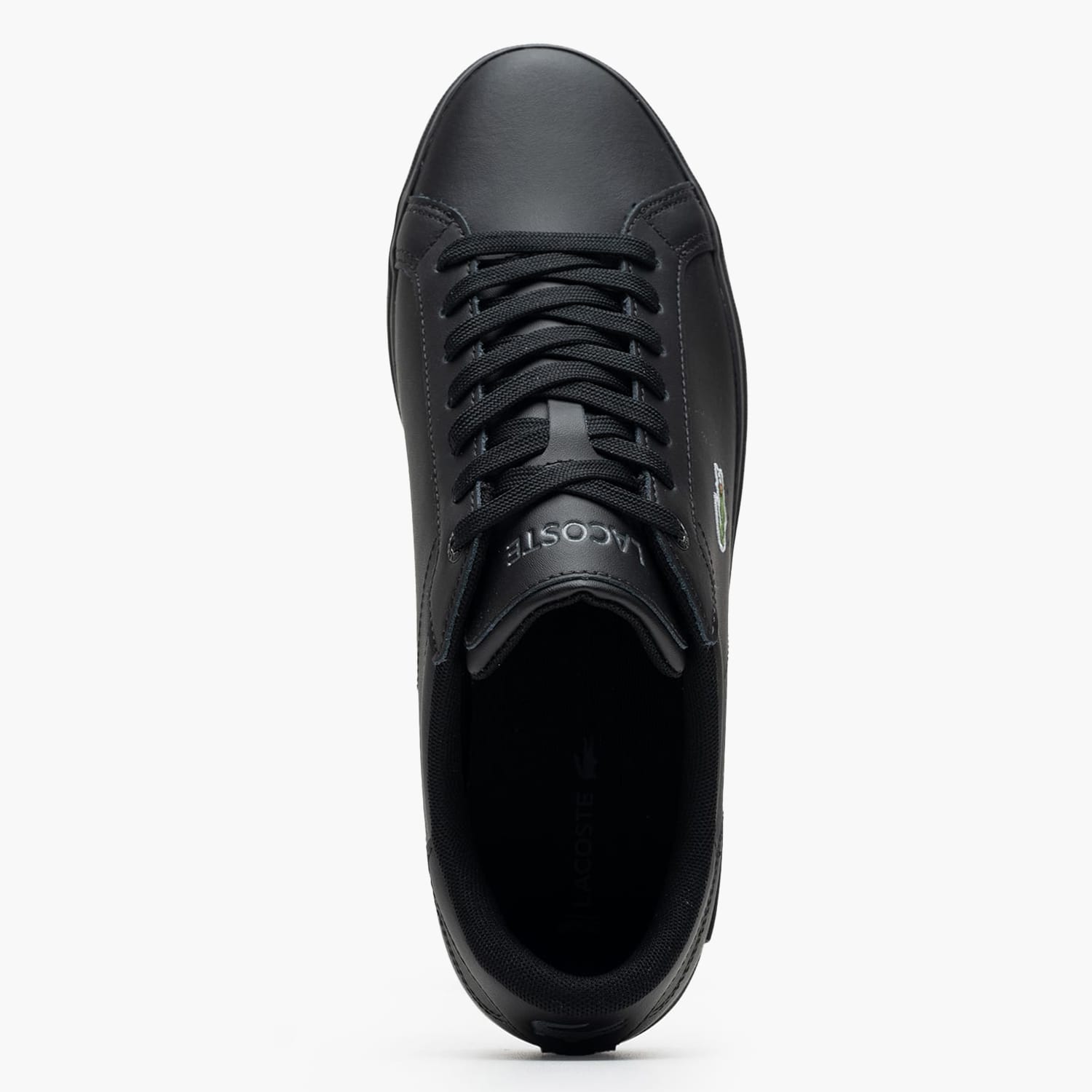 Ανδρικά Παπούτσια Casual Powercourt.125 Μαύρο Δέρμα Lacoste Ανδρικά Παπούτσια Casual Powercourt.125 Μαύρο Δέρμα Lacoste