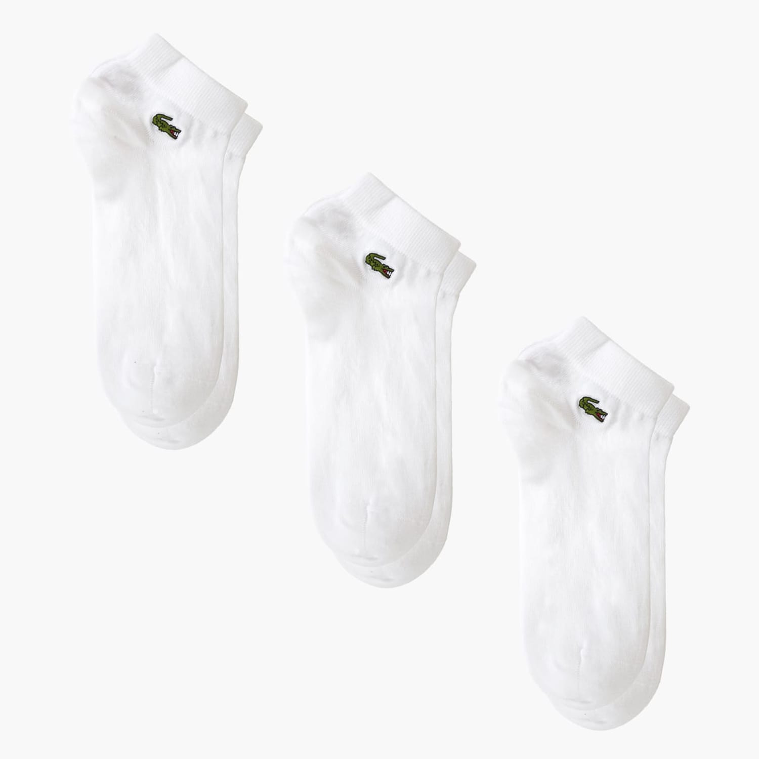 Ανδρικές Κάλτσες RA2917.3Pack Άσπρο Βαμβάκι Lacoste