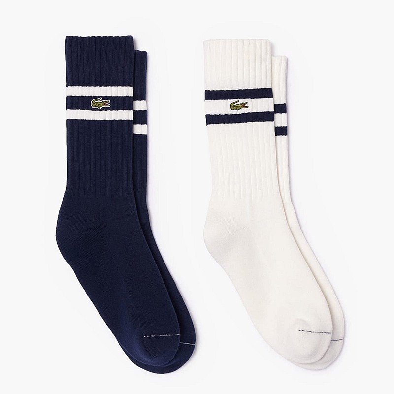 Men Socks RA6842.2Pack Multi Cotton Lacoste