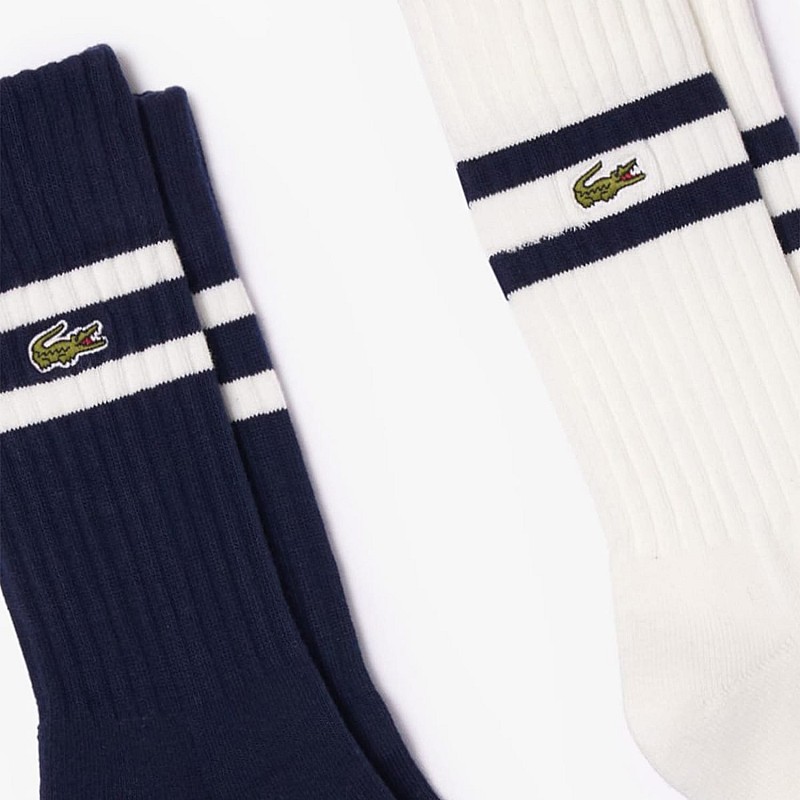 Men Socks RA6842.2Pack Multi Cotton Lacoste