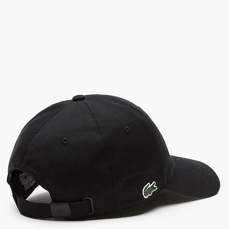 Ανδρικά Καπέλα RK0440 Μαύρο Βαμβάκι Lacoste